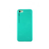 Чехол Накладка для iPhone 5C TOTU Neon (берюзовый) (пластик)