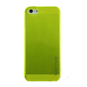 Чехол Накладка для iPhone 5C REMAX Creative Cace (желтый) (силикон)