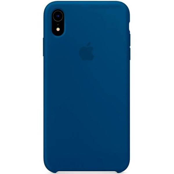 Чохол Накладка для iPhone Xr Apple Silicon Case (Blue Horizon) (Полиулетан) - фото Чохол Накладка для iPhone Xr Apple Silicon Case (Blue Horizon) (Полиулетан)