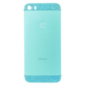 Корпус с кнопками iPhone 5s Swarovski (Голубой)