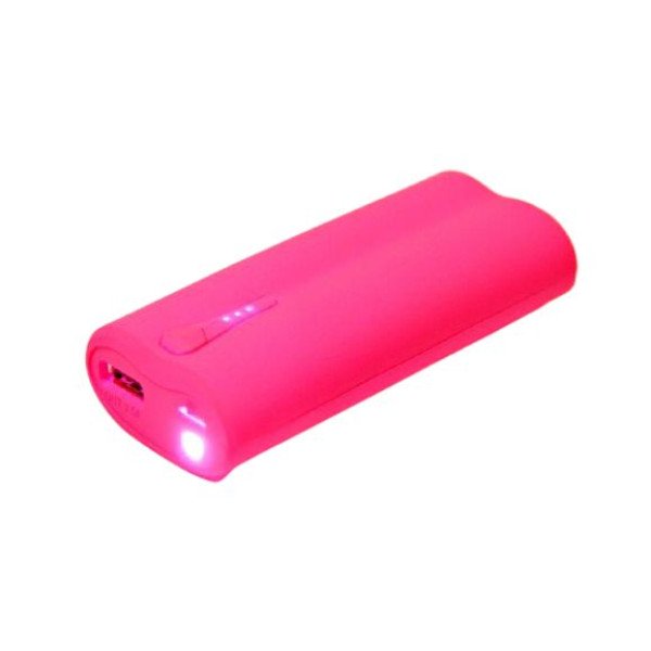 Портативное зарядное устройство iMAX POWER BANK (5000mAh) (pink) - фото Портативное зарядное устройство iMAX POWER BANK (5000mAh) (pink)