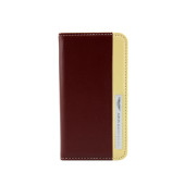 Чехол Книжка для iPhone 5/5S ASTON MARTIN SMART APPL BOOK (бордовый) (кожа)
