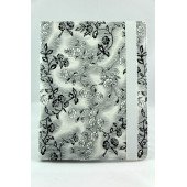Чехол Книжка для IPad 2/3/4 I-MAX ROTATING FLWR (белый) (Преcсованая кожа)