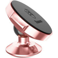Авто Держатель Baseus Small Ears Magnetic Flat Type (Розовый)