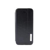 Чехол Книжка для iPhone 5/5S WSTEN (черный) (кожа)