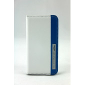 Чехол Книжка для iPhone 5/5S ASTON MARTIN SMART APPL BOOK (белый) (кожа)