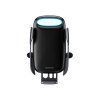Авто Тримач Baseus Milky Way Electric Bracket Wireless Charger (15W) Black