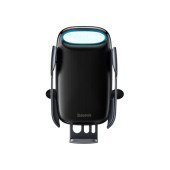 Авто Тримач Baseus Milky Way Electric Bracket Wireless Charger (15W) Black