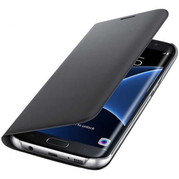 Чехол книжка Original для Samsung S7 Black - фото Чехол книжка Original для Samsung S7 Black