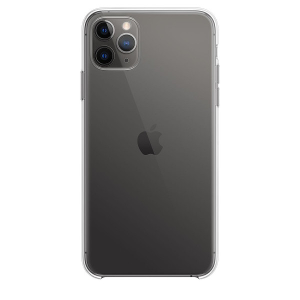 Чехол Накладка для iPhone 11 Pro Max Apple Clear Case (Transperent) (Полиулетан)