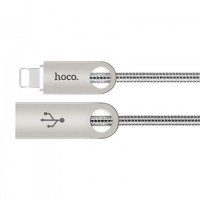 Кабель Lightning Hoco U8 Zinc Alloy Metal Lightning Cable (Tarnish)