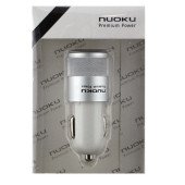 Автомобільний зарядний пристрій Bullet Vojo+ 2.1 A +1A dual USB (Сірий)