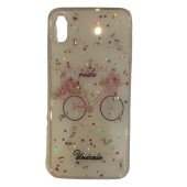 Чехол накладка iPhone Xs Max  Magic Bicycle (cristal)