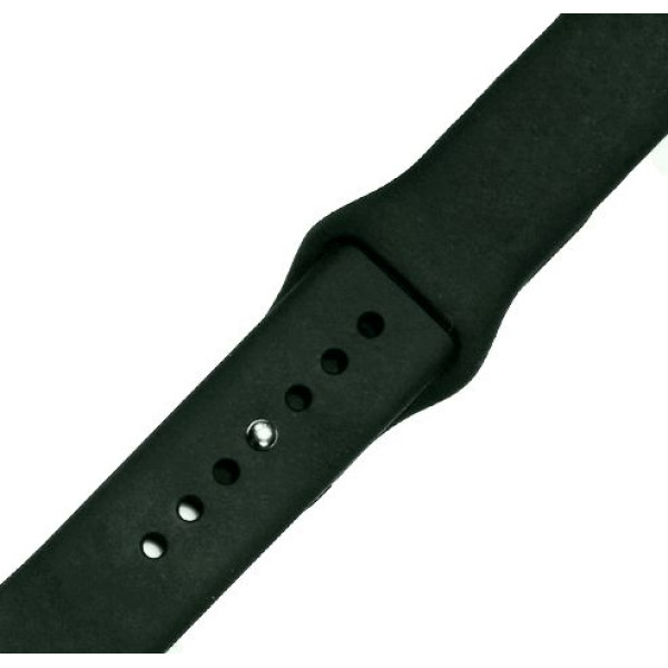 Ремешок-браслет для Apple Watch 42mm Silicone Band (dark olive)