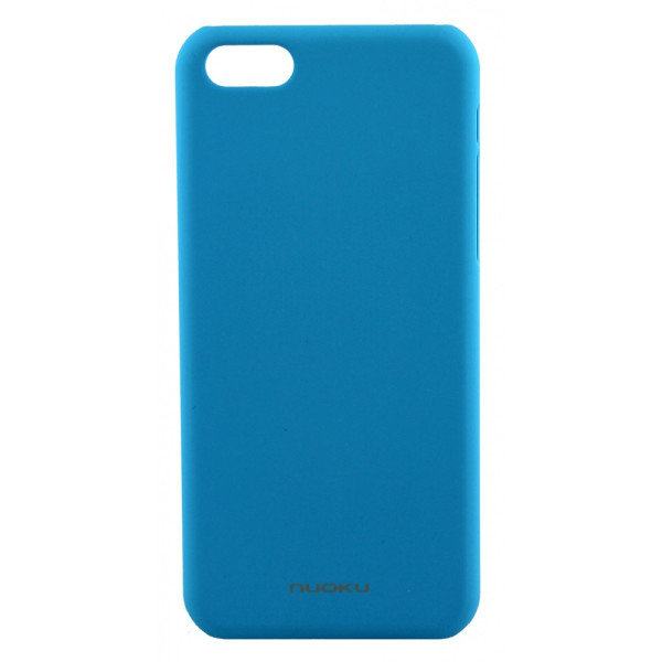 Чехол Накладка для iPhone 5C NUOKU FRESH (Голубой ) (Пластик)