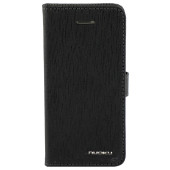 Чохол Книжка для iPhone 5C NUOKU BOOK (Чорний) (Прессованая шкіра)