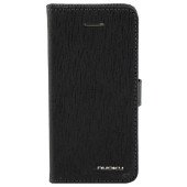 Чохол Книжка для iPhone 5C NUOKU BOOK (Чорний) (Прессованая шкіра)