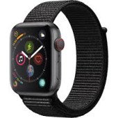 Apple Watch Series 4 GPS + LTE 44mm Gray Alum. w. Black Sport l. Gray Alum. (MTVV2)