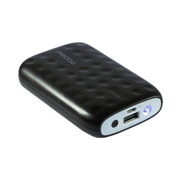 Портативное зарядное устройство Proda Power Box Lovely (12000mAh) (Черный)