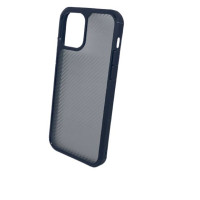 Чехол iPhone 12 mini iPaky Carbon Case (Black Transperent)