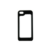 Чехол Накладка для iPhone 5/5S Waterproof (черный) (пластик)