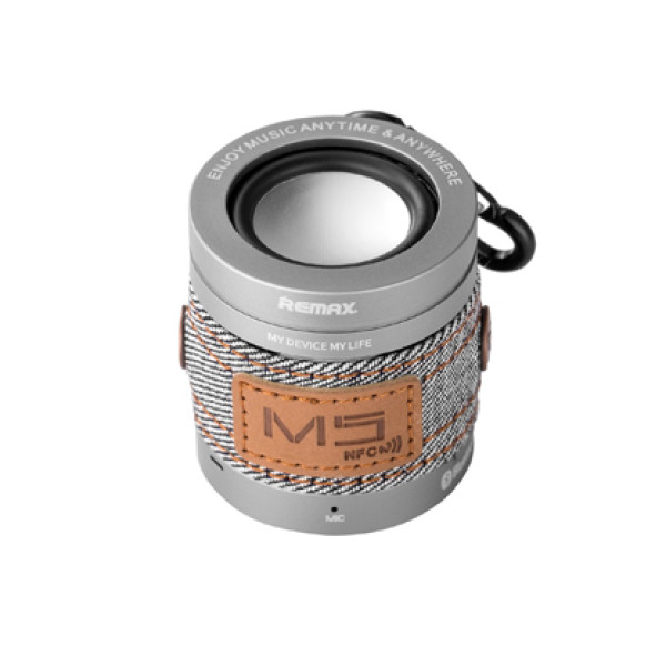 Колонка акустическая Bluetooth Speaker Remax RB-M5 Silver