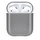 Чохол для AirPods Silicone Case matte (black)