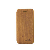 Чохол Книжка для iPhone 5/5S AiYa (світло-коричневий) (дерево)