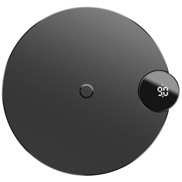 Беспроводное зарядное устройство Baseus LED Display Wireless Charger (black) - фото Беспроводное зарядное устройство Baseus LED Display Wireless Charger (black)