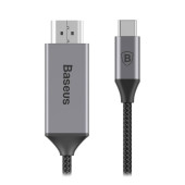 Кабель Baseus Video Type-C to HDMI 4K (Space Gray)
