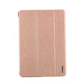 Чохол Книжка для iPad Air XUNDO (Блідо рожевий) (Шкіра)