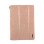 Чохол Книжка для iPad Air XUNDO (Блідо рожевий) (Шкіра)