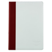 Чехол Книжка для iPad Air  ASTON MARTIN (Белый) (Кожа)