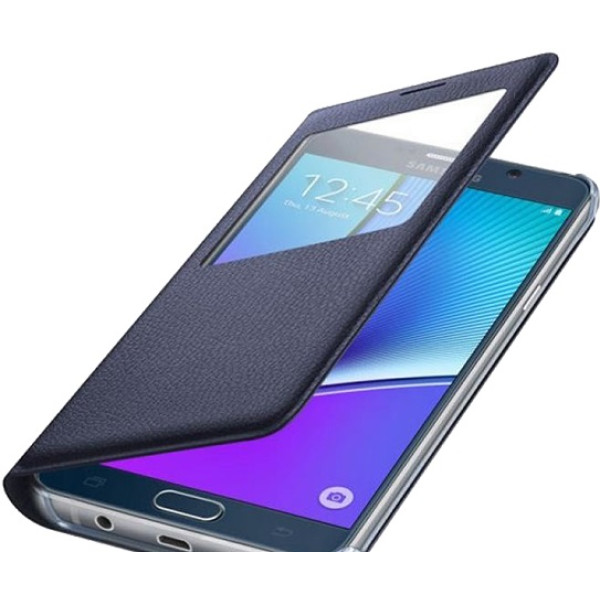 Чохол книжка Original Samsung Galaxy Note 5 Black - фото Чохол книжка Original Samsung Galaxy Note 5 Black