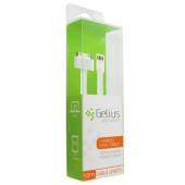 Кабель Apple GELIUS 30Pin (USB 1m) (Білий)