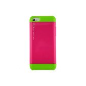 Чехол Накладка для iPhone 5C TOTU Candy (розовый) (пластик)