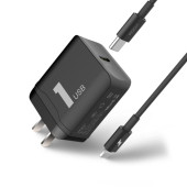 Мережевий зарядний пристрій Rock T12 Fast charge 1 port + cable (black)