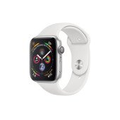 Apple Watch Series 4 GPS + LTE 44mm Steel w. White Sport b. Steel (MTX02)