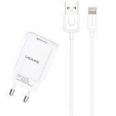 Сетевое зарядное устройство Usams U-Star 2,1A T21 (white)