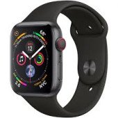 Apple Watch Series 4 GPS + LTE 44mm Gray Alum. w. Black Sport l. Gray Alum. (MTUX2)