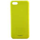 Чехол Накладка для iPhone 5C NUOKU FRESH (Жёлтый) (Пластик)