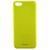 Чехол Накладка для iPhone 5C NUOKU FRESH (Жёлтый) (Пластик)