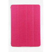 Чохол Книжка для iPad Air RGBMIX (малиновий) (шкіра)