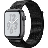 Apple Watch Nike+ Series 4 GPS 44mm Gray Alum. w. Black Nike Sport l. Gray Alum. (MU7J2)