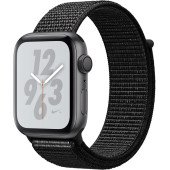 Apple Watch Nike+ Series 4 GPS 44mm Gray Alum. w. Black Nike Sport l. Gray Alum. (MU7J2)