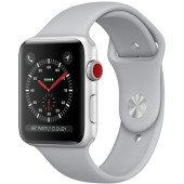 Apple Watch Series 3 GPS + Cellular 38mm Silver Aluminum w. Fog Sport B. (MQJN2)