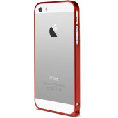 Бампер для iPhone 5/5S Kinbashi Guardian (Красный) (Алюминий)