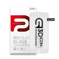 Захисне скло ArmorStandart Icon 3D iPhone SE new/8/7 (white)