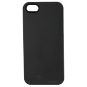 Чехол Накладка для iPhone 5/5S SGP Neo Hybrid EX (Черный) (Пластик)