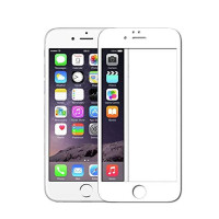 Захисне скло 5D iPhone 6/6S Plus (white)